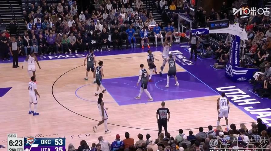 雷霆横扫爵士 豪取15连胜