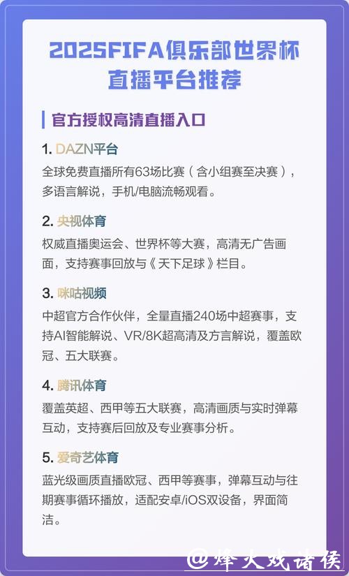 世界杯直播平台同步解说推荐